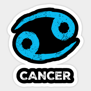 Cancer Zodiac Sign Sticker